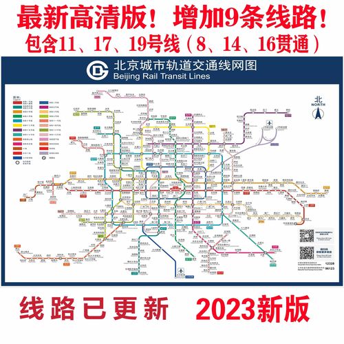 北京地铁地图-北京地铁地图2023