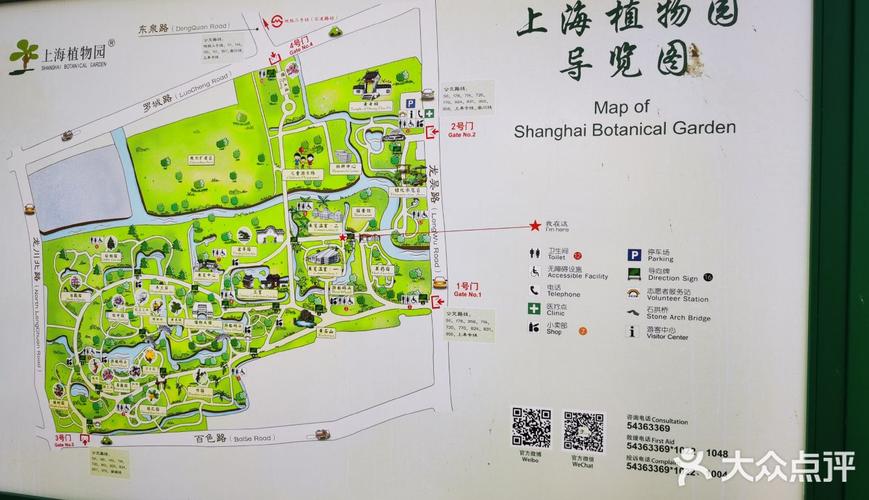 上海植物园旅游攻略_上海植物园旅游攻略图